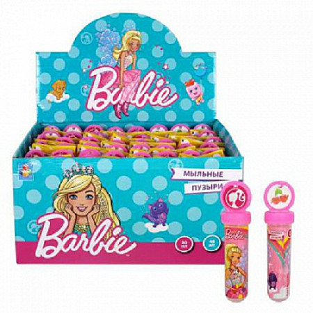 Мыльные пузыри Barbie 30мл 1Toy T11462