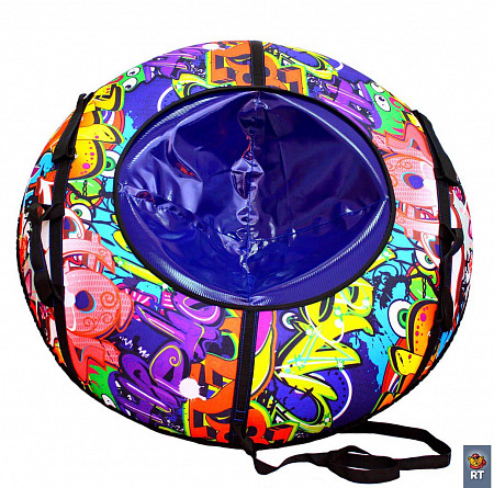 Тюбинг Тяни-Толкай Оксфорд Graffiti автокамера 107см multicolour