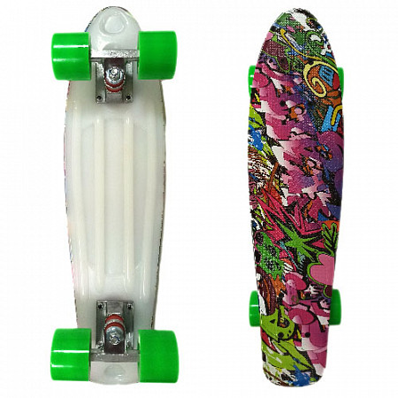 Penny board (пенни борд) Display Love/green