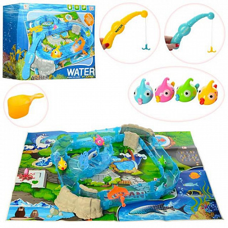 На картинке изображен Игровой набор Рыбалка 868-6A Игровой набор Рыбалка 868-6A