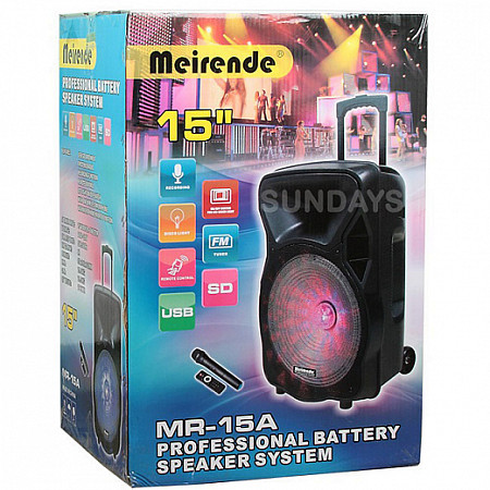 Колонка Eltronic Мeirende 15" динамик 1шт/15" MR-15Ach