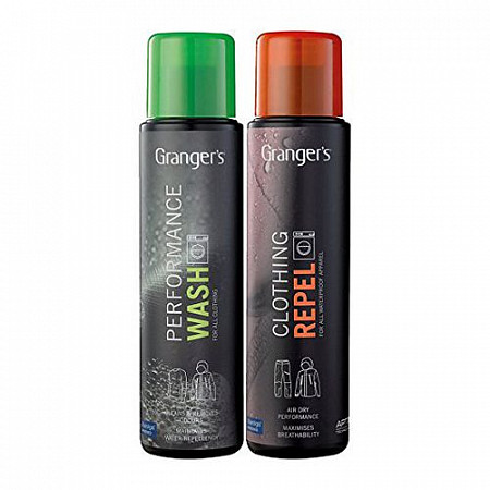 Набор для стирки Grangers Clothing Repel и Performance Wash 2x300 мл