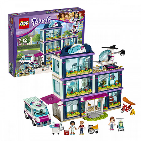 Конструктор Lego Friends Клиника Хартлейк-Сити 41318