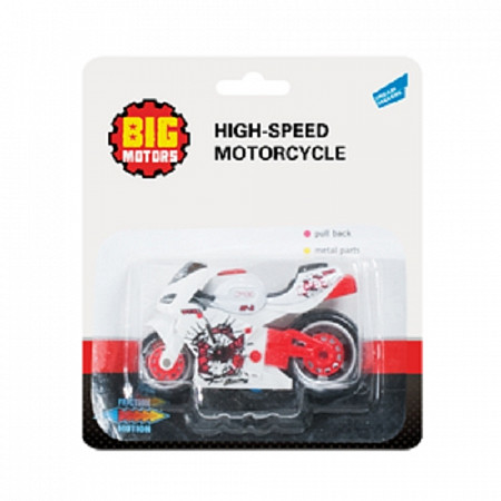 Мотоцикл инерционный Dream Makers Гоночный M8618C