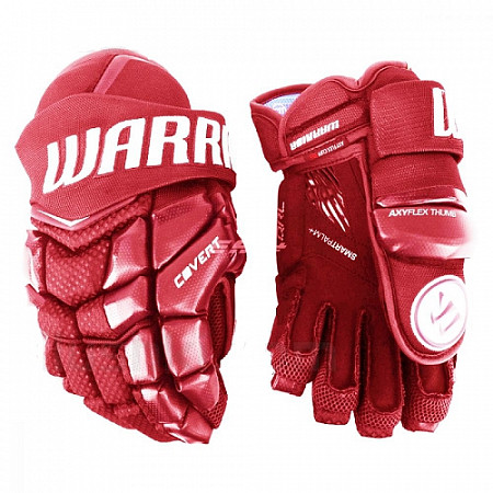 Перчатки хоккейные Warrior Covert QRL Sr Red