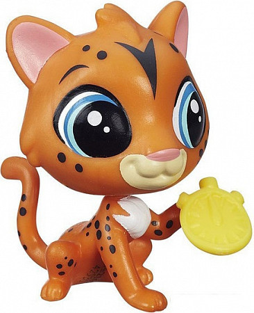 На картинке изображен Кукла Littlest Pet Shop Гепард Чэд с часами (B2165 A8229) Кукла Littlest Pet Shop Гепард Чэд с часами (B2165 A8229)
