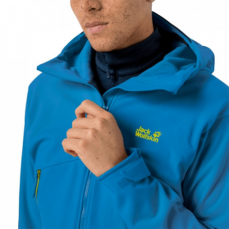 Куртка мужская Jack Wolfskin Mountain Tech Softshell M brilliant blue