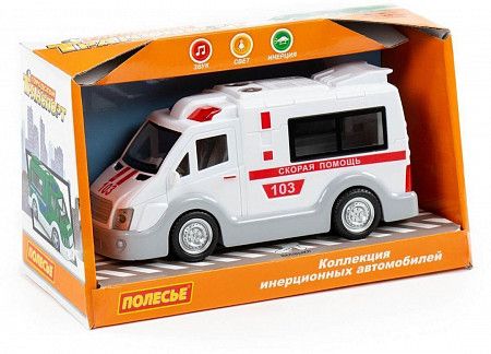 "Скорая помощь", автомобиль инерционный
