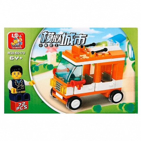 На картинке изображен Конструктор Sluban Городская серия M38-B0179 Конструктор Sluban Городская серия M38-B0179