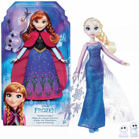 Кукла Disney Frozen Модные Анна и Эльза с другом (B9199)