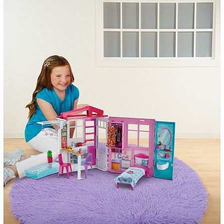 На картинке изображен Игровой набор Barbie Кукольный домик FXG54 Игровой набор Barbie Кукольный домик FXG54