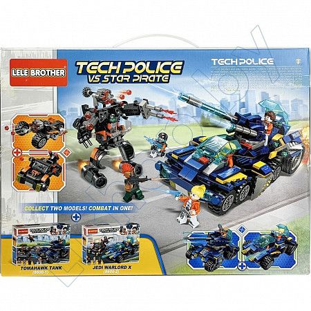 Конструктор UniToys Tech Police vs Star Pirate (8600-1)