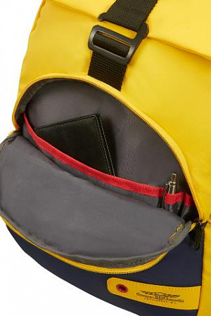 Рюкзак American Tourister City Aim для ноутбука 14.1" 79G-01006 Blue/Yellow