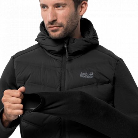 Джемпер мужский Jack Wolfskin Tasman Jacket M black