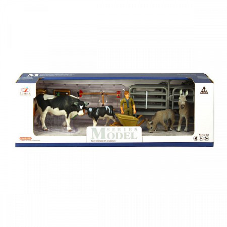 Игровой набор Maya Toys Фермер и домашние животные Q9899-U12