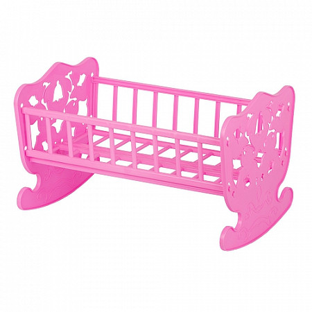 На картинке изображен Кроватка для кукол Стром У765 Кроватка для кукол Стром У765