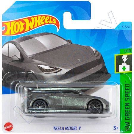 Машинка Hot Wheels Базовой коллекции Tesla Model Y 37/250 (5785 HKK20) mainline 2023