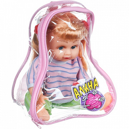 Кукла Play Smart Алина с хвостиками в сумочке 5058
