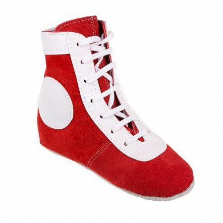 На картинке изображен Самбовки Jivi Sport Е011 red/white Самбовки Jivi Sport Е011 red/white