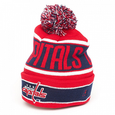 Шапка Atributika&Club NHL Washington Capitals 59131 red/navy