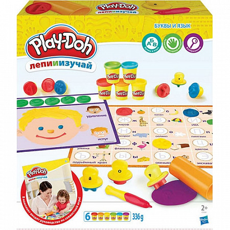 Игровой набор Play-Doh Буквы и язык (C3581)