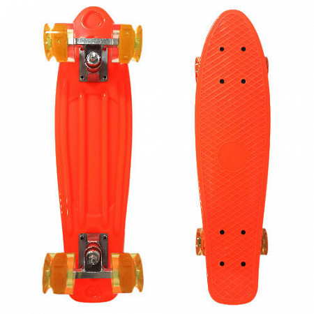 Penny board (пенни борд) Display Orange/orange LED