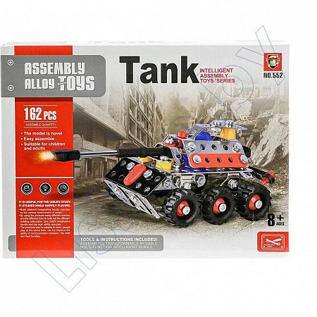 Конструктор UniToys Танк (552)