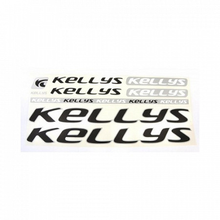 Комплект наклеек Kellys black