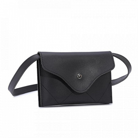 Поясная сумка женская Ors Oro OMS-0151 black