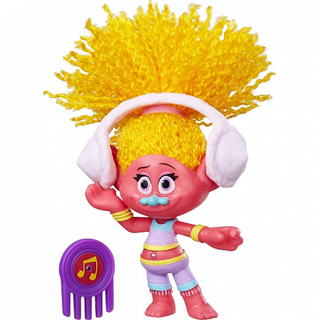 Кукла Trolls Диджей Звуки (B7348 B6555)