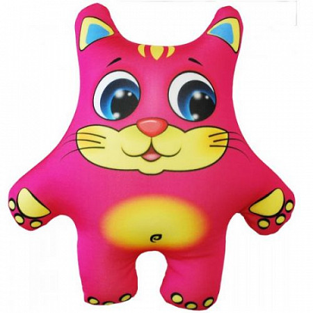 Мягкая игрушка Мнушки Кот розовый Аи02жив28