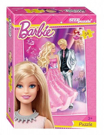 Мозаика Step Puzzle 54 Mattel Барби 71143