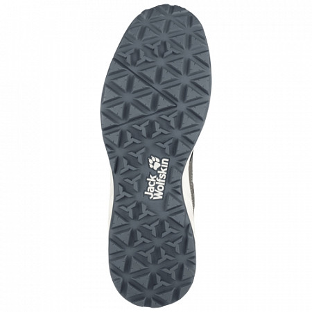 На картинке изображен Кроссовки мужские Jack Wolfskin Woodland Vent Low M grey / lime Кроссовки мужские Jack Wolfskin Woodland Vent Low M grey / lime