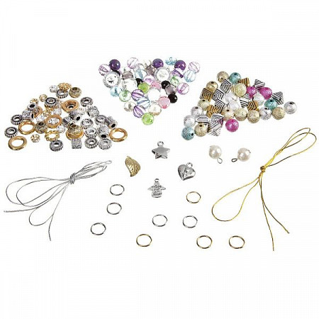 На картинке изображен Набор для творчества Bondibon Eva Moda. Браслеты с шармами ВВ1833 Набор для творчества Bondibon Eva Moda. Браслеты с шармами ВВ1833