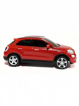 Машинка Bburago 1:43 Fiat 500X (18-30524) red