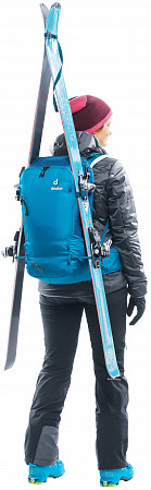 На картинке изображен Рюкзак Deuter Freerider 30 3303321-8204 citrus/moss (2020-21) Рюкзак Deuter Freerider 30 3303321-8204 citrus/moss (2020-21)