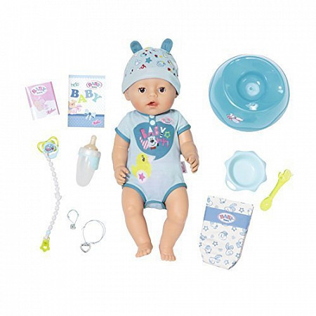 Кукла интерактивная Baby Born Мальчик 824375