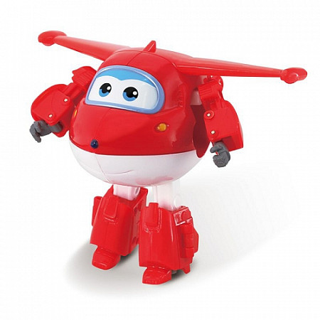На картинке изображен Трансформер Super Wings Джетт YW710210 Трансформер Super Wings Джетт YW710210