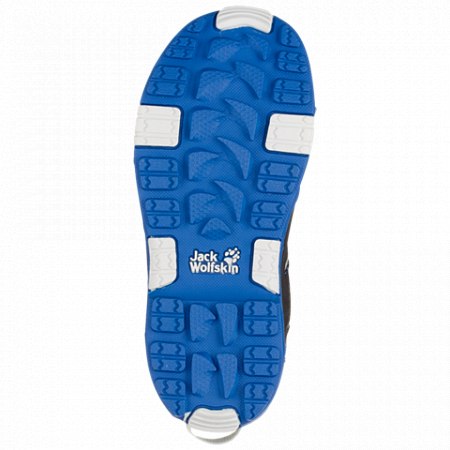 На картинке изображен Сапоги детские Jack Wolfskin Boys Polar Bear Texapore vibrant blue Сапоги детские Jack Wolfskin Boys Polar Bear Texapore vibrant blue