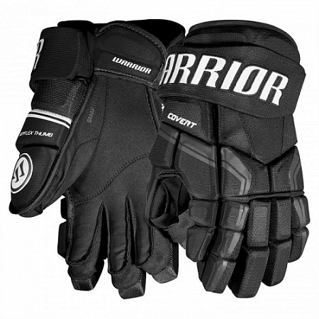 Перчатки хоккейные Warrior Covert QRE JR black