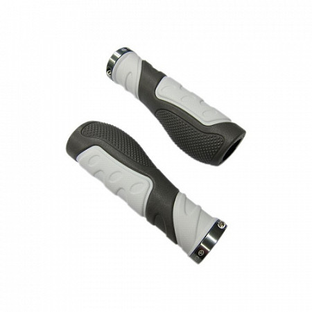 На картинке изображен Ручки руля Author AGR Ergo 20 130мм 8-33452035 Black/Grey Ручки руля Author AGR Ergo 20 130мм 8-33452035 Black/Grey