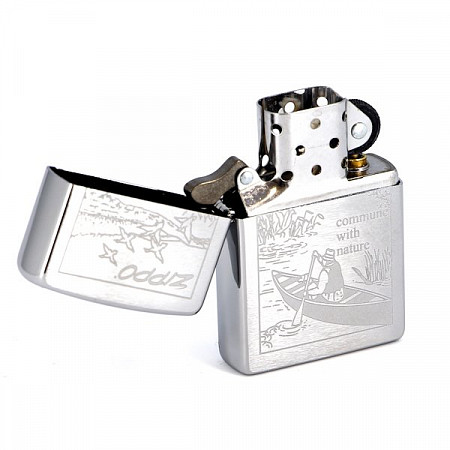 На картинке изображен Зажигалка Zippo 200 Row Boat Зажигалка Zippo 200 Row Boat