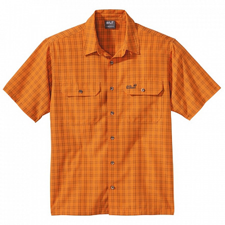 Рубашка мужская Jack Wolfskin Tumbleweed orange
