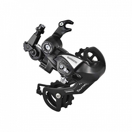 На картинке изображен Переключатель задний Shimano Крюк RD-TX55 Переключатель задний Shimano Крюк RD-TX55