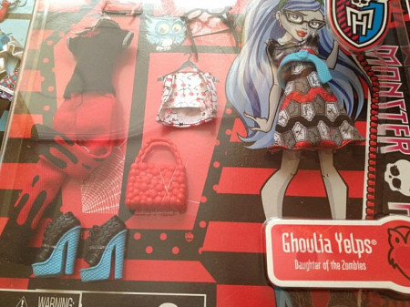 Набор одежды для куклы Monster High Y0402 Y0408