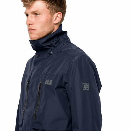 Куртка мужская Jack Wolfskin Bridgeport Jacket night blue