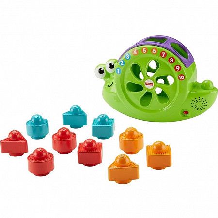 На картинке изображен Сортер Fisher Price Улитка FRB84 Сортер Fisher Price Улитка FRB84