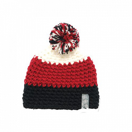 Шапка женская SportCool 264/4 White/Red/Black