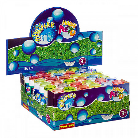 Мыльные Пузыри Bondibon Наше Лето ВВ0394 1 шт. (в ассортименте)