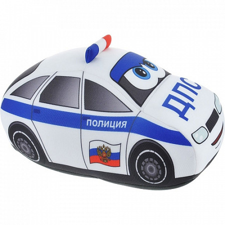 Игрушка-антистресс СмолТойс "Служебная машина. Полиция" 2799/БЕЛ/23